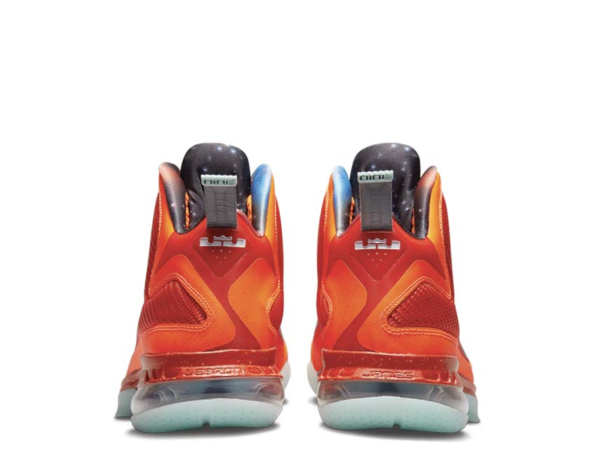Nike Lebron IX Total Orange suela — suela Zoom Air basketball
