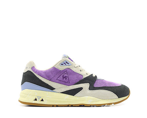 Le Coq Sportif LCS R800 Retro Affiches — sneaker homme toile vintage publicités rétro France