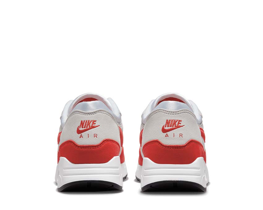 Nike Air Max 1 86 OG White University Red semelle — Air visible OG