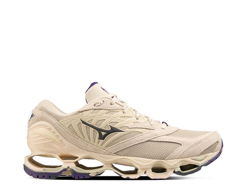 Mizuno Wave Prophecy LS Cream/Purple — Herren-Sneaker Technologie Wave