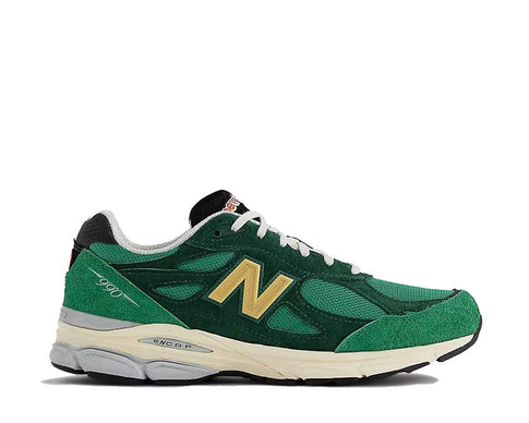New Balance 990 Made in USA Green Grün/Gold — Herren Sneaker hergestellt in USA