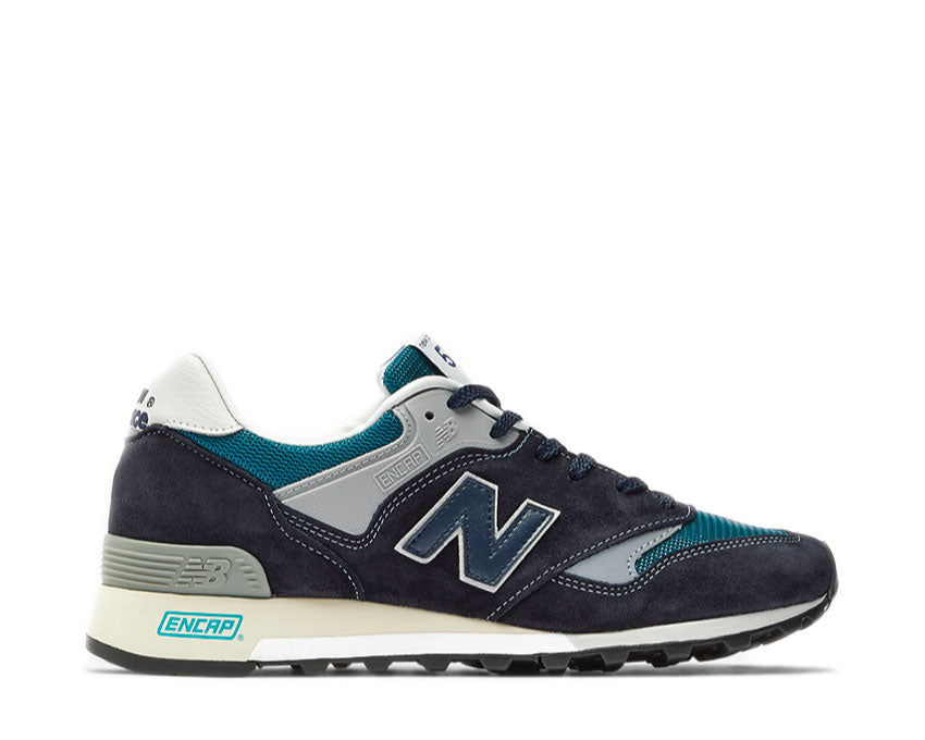 New Balance 577 ORC Navy/Gris — sneaker homme made in UK cuir et mesh