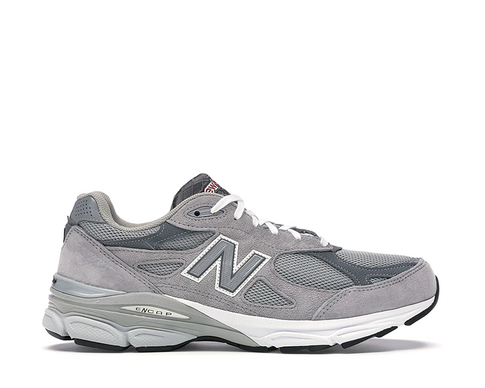 New Balance 990 Grau Made in USA — Herren Sneaker Mesh Wildleder ENCAP