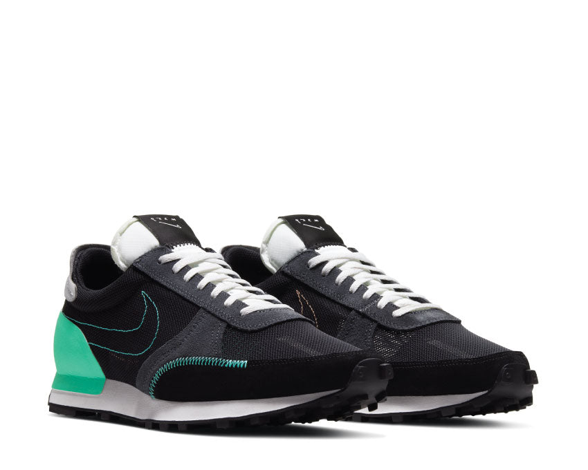 Nike Daybreak Type N.354 Black Menta Seitenansicht — Nylon und Mesh