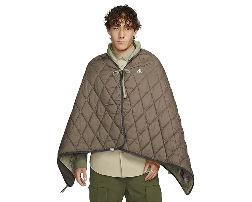 Nike ACG TF Rope De Dope Blanket Ironstone Matte Olive vista frontal — tejido técnico