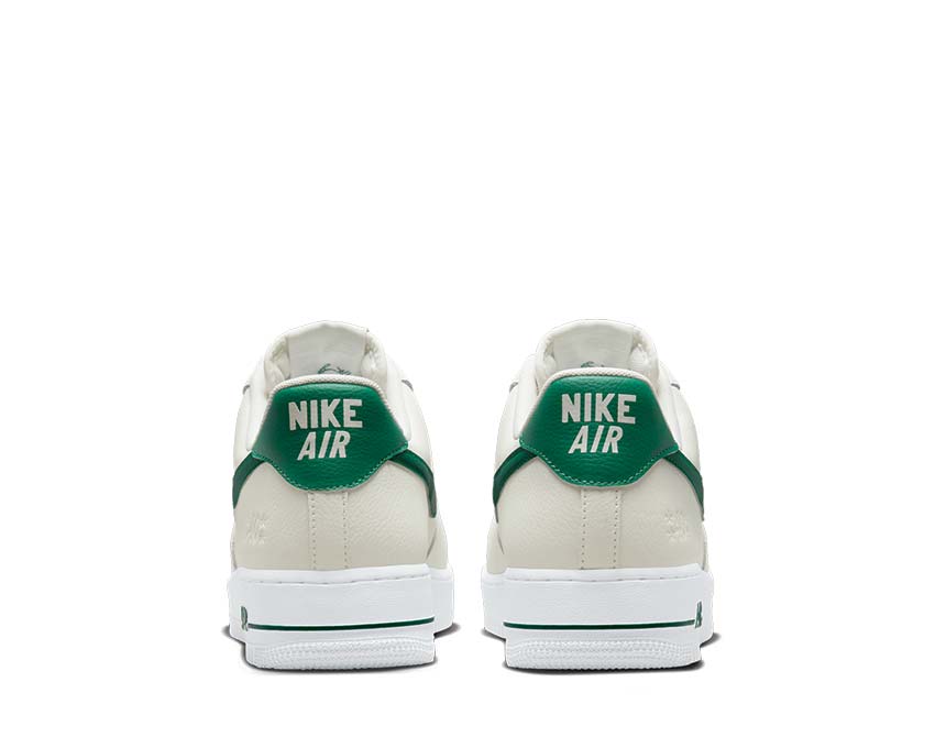 Nike Air Force 1 '07 LV8 Sail Malachite White Metallic Gold semelle — Air cushioning