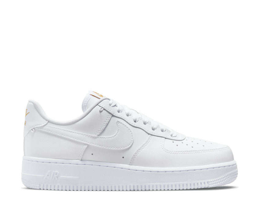 Nike Air Force 1 '07 LX White Metallic Gold — Sneaker Herren Gold Premium