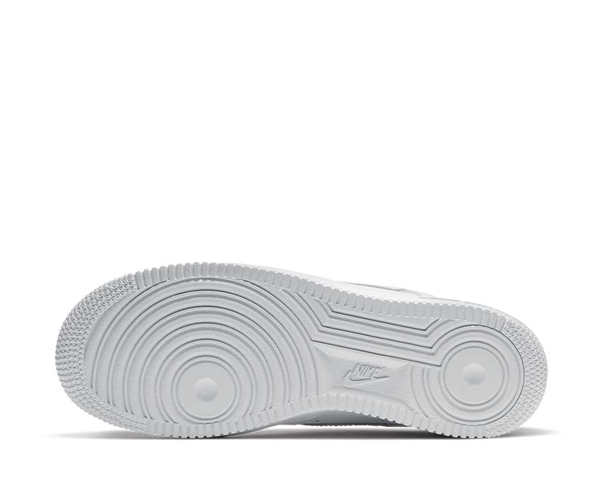Nike Air Force 1 '07 White — vue de face all white femme