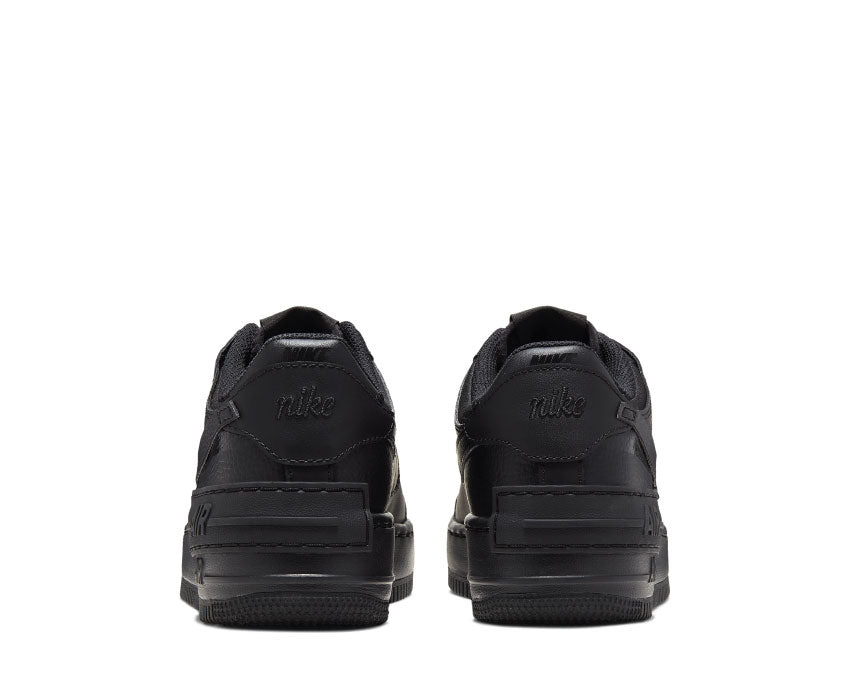Nike Air Force 1 Shadow Black Sohle — Shadow Plattformsohle dick