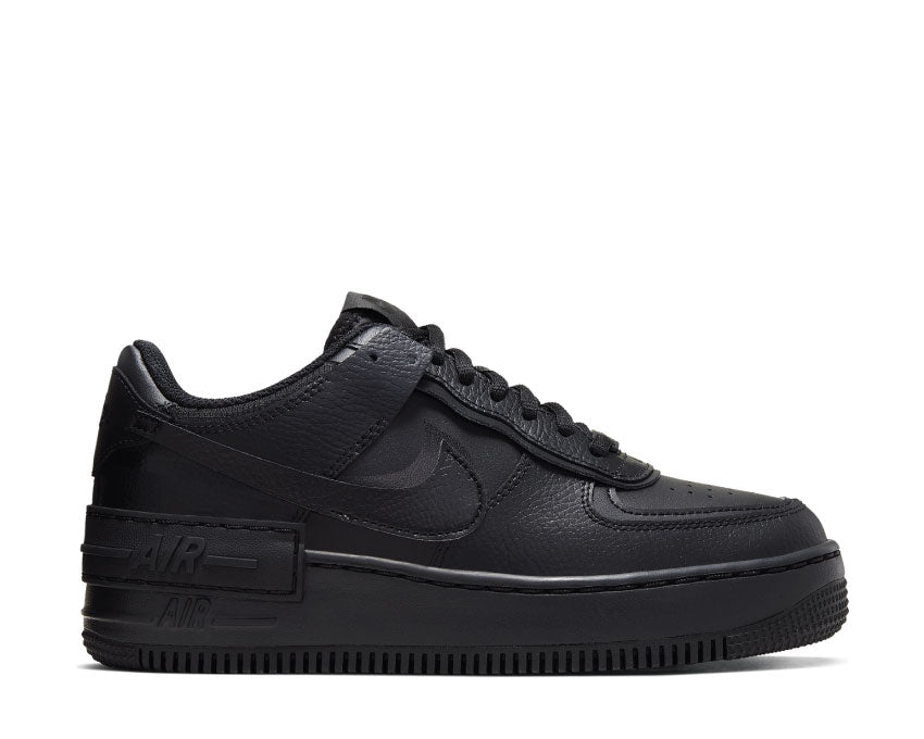 Nike Air Force 1 Shadow Black — Sneaker Damen Shadow dicke Sohle