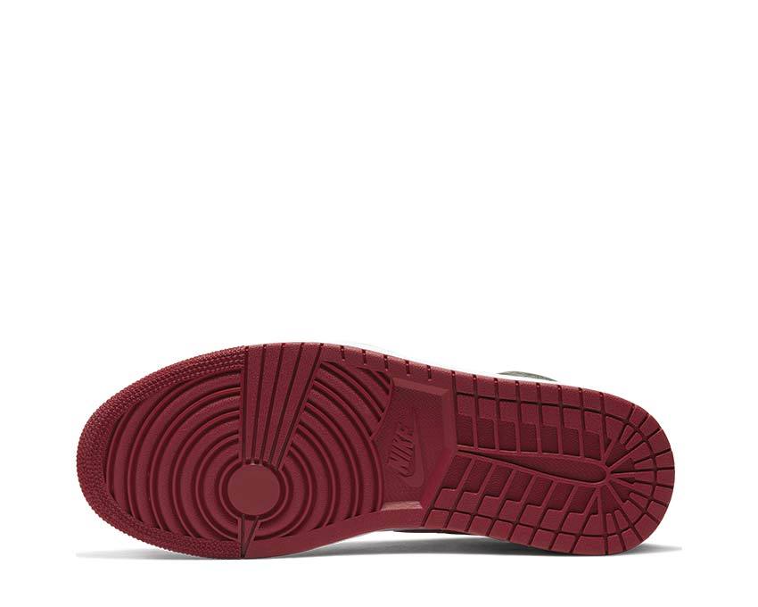 Jordan Air Jordan 1 Retro High OG Bloodlines Black Gym Red White — vue arrière cuir