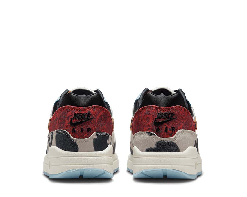 Nike Air Max 1 '87 Sail Black Celestine Blue Sohle — sichtbare Air 87