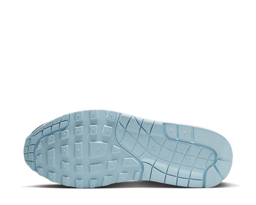 Nike Air Max 1 '87 Sail Celestine Blue — Rückansicht Unisex Sneaker