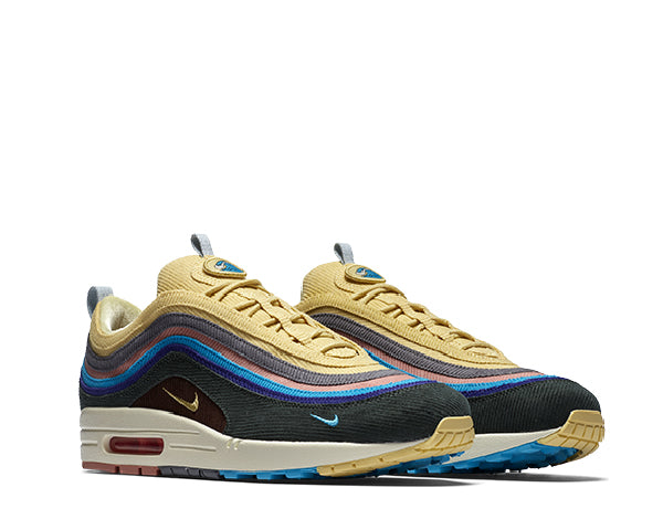Nike Air Max 1/97 VF Sean Wotherspoon side view — velvet and mesh
