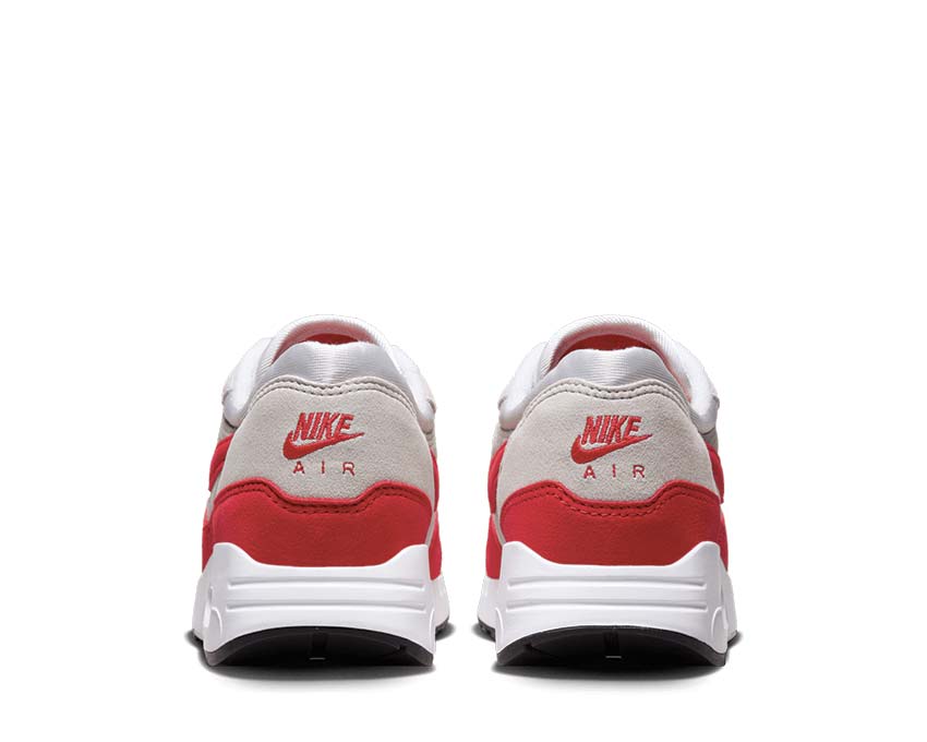 Nike Air Max 1 86 W White University Red semelle — Air visible OG