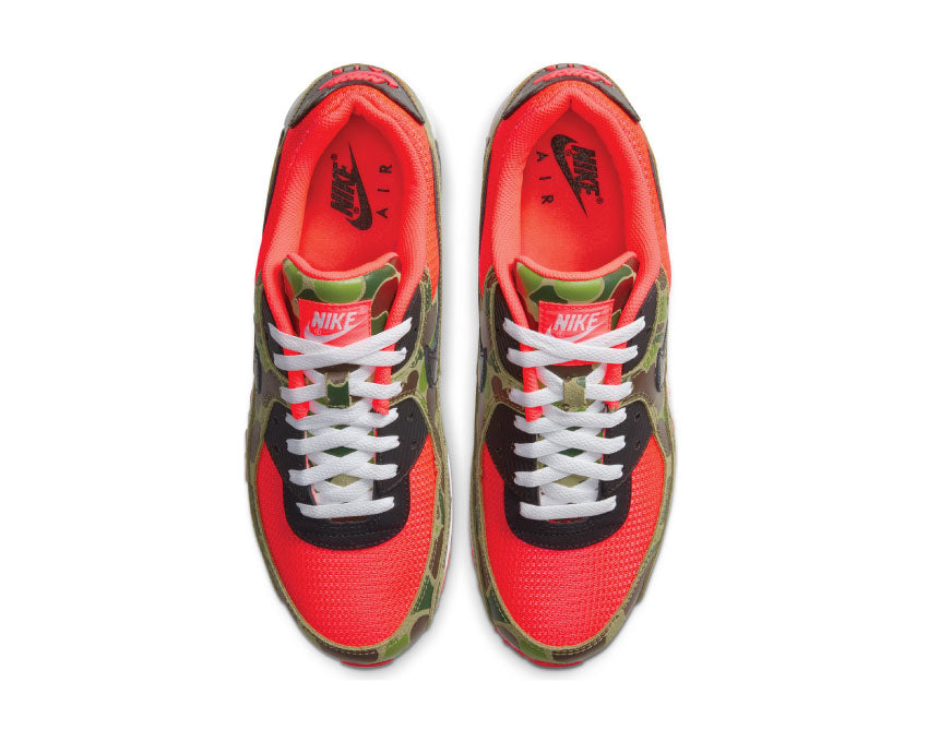 Nike Air Max 90 SP Infrared dettaglio — tomaia mimetica