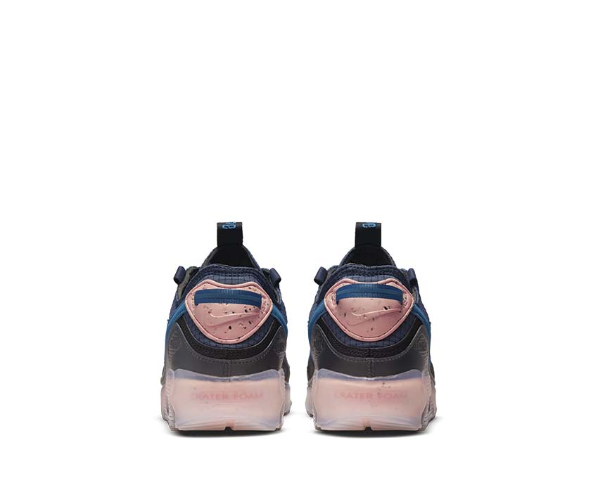 Nike Air Max 90 Terrascape Obsidian Marina semelle — semelle Terrascape sculptée