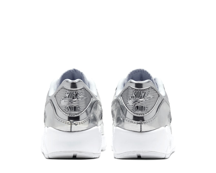 Nike Air Max 90 W SP Metallic Silver Sohle — Air-Sole 270°