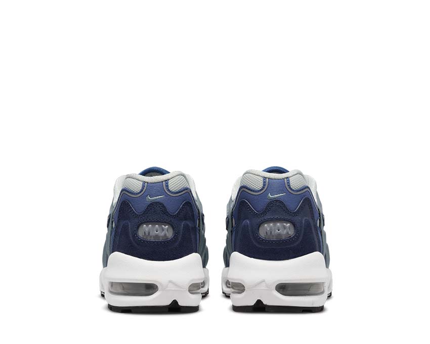 Nike Air Max 96 II Premium Light Silver Aviator Grey semelle — Air Max 96 unité visible