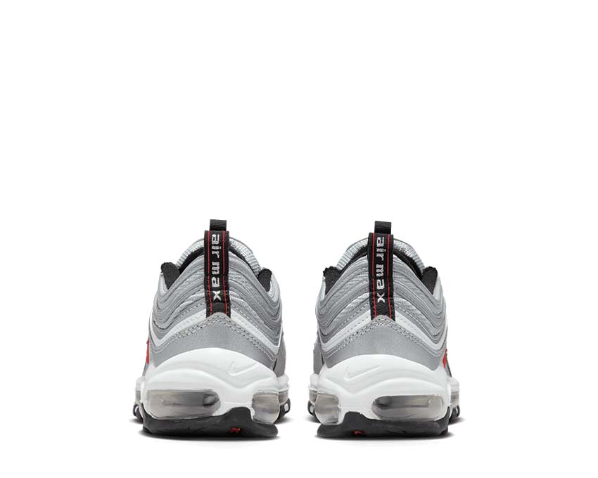 Nike Air Max 97 OG Wmns Metallic Silver Varsity Red White Black suela — Air Max 270