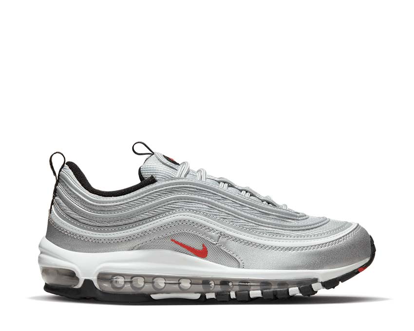 Nike Air Max 97 OG Wmns Metallic Silver Varsity Red White Black — sneaker mujer Air Max 97