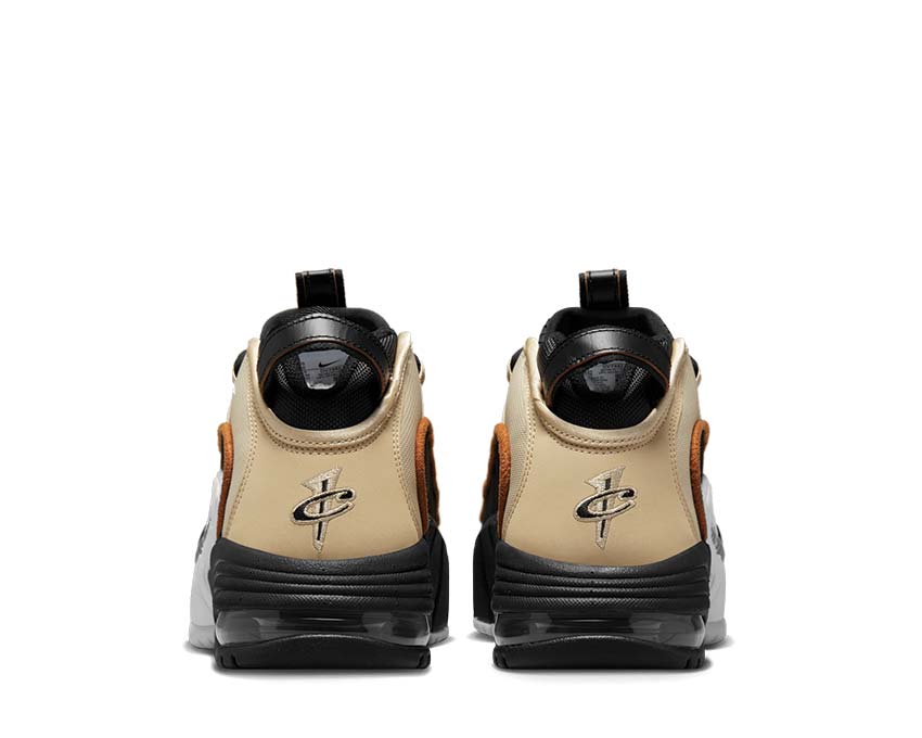 Nike Air Max Penny Rattan Black Summit White Ale Brown semelle — Air Max visible