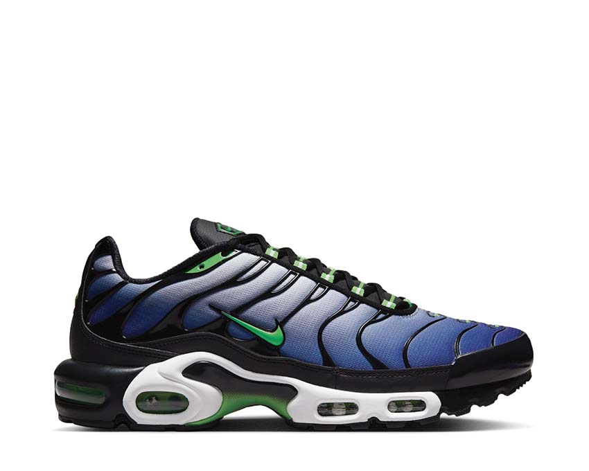 Nike Air Max Plus Black Scream Green — sneaker homme Tuned Air