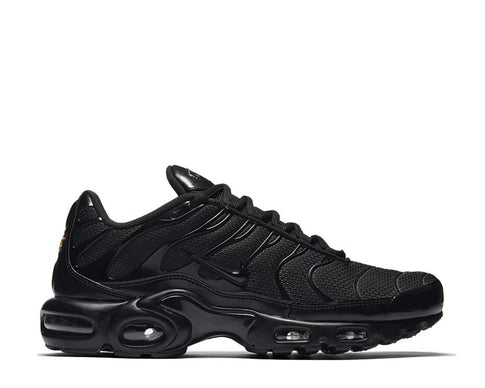 Nike Air Max Plus Black — sneaker homme tube air visible