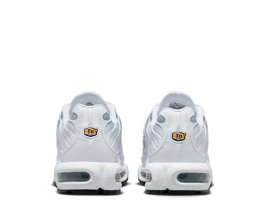 Nike Air Max Plus White Mica Green Black semelle — Tuned Air visible