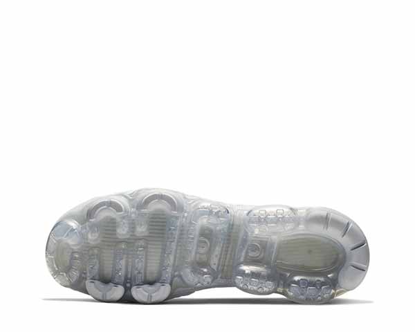 Nike Air Vapormax Flyknit 3 Platinum — Vorderansicht Coloris Platin