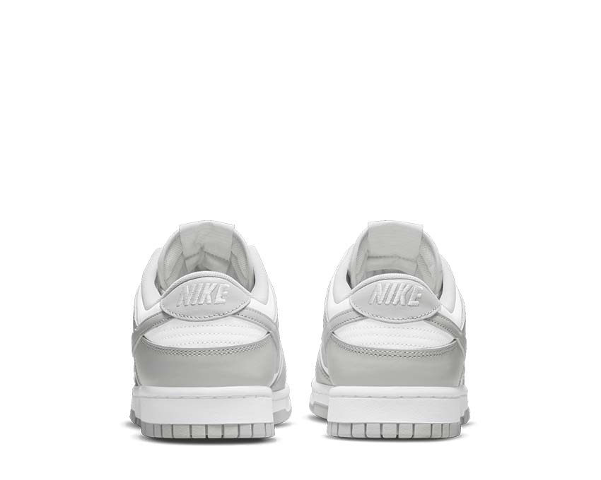 Nike Dunk Low Retro Grey Fog suela — suela vulcanizada gris