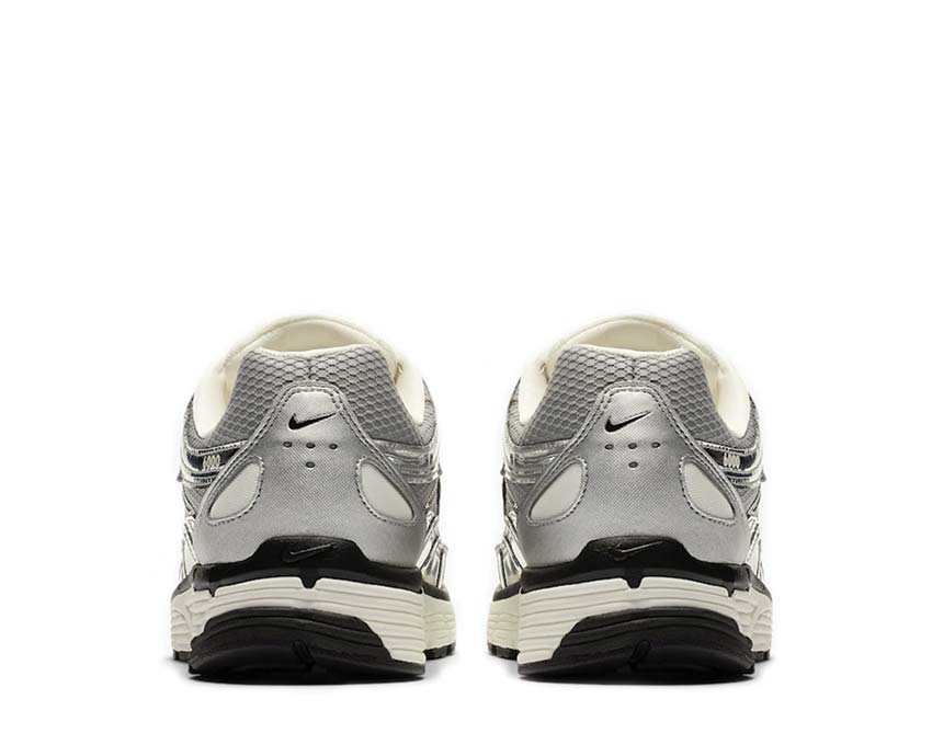 Nike P-6000 Metallic Silver semelle — Phylon amorti