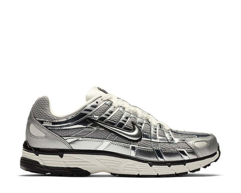 Nike P-6000 Metallic Silver — sneaker unisexe style Y2K