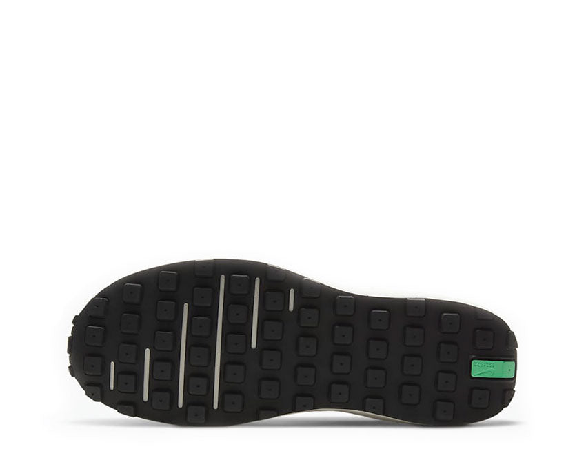 Nike Waffle One Light Bone Summit White detalle — panel lila infinito
