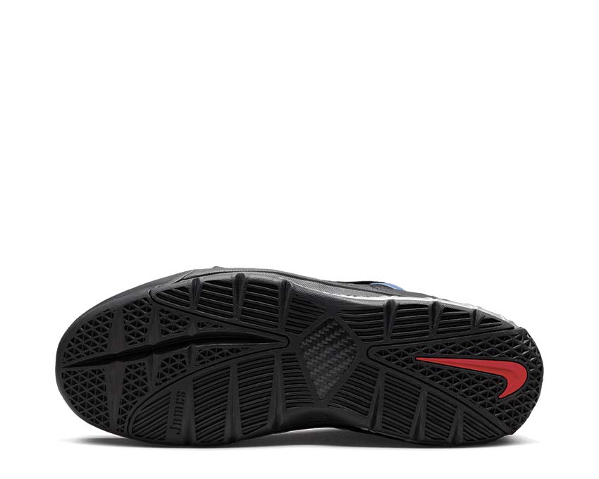 Nike Zoom Lebron 3 Black Metallic Silver — front view men's basketball
